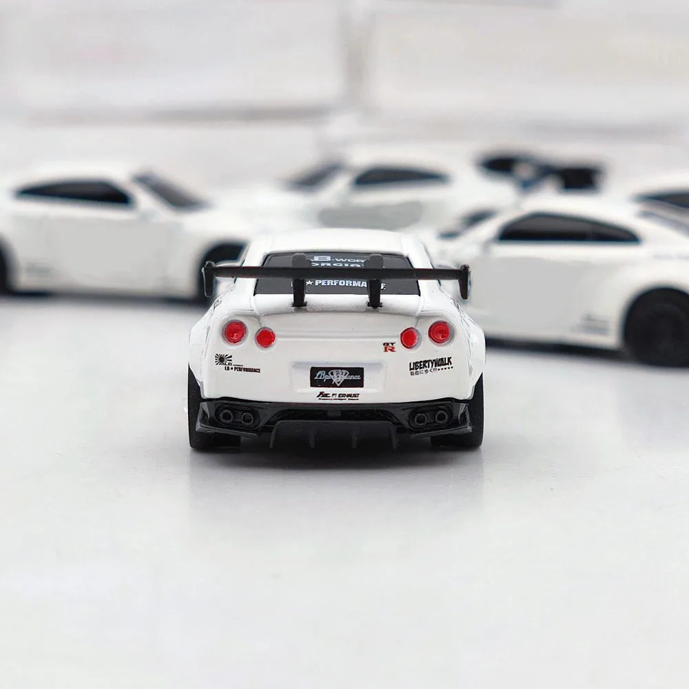 5PCS/10PCS SUM 1:87 GTR 34 Liberty Walk Diecast Models Toys Car Collection Auto Gift