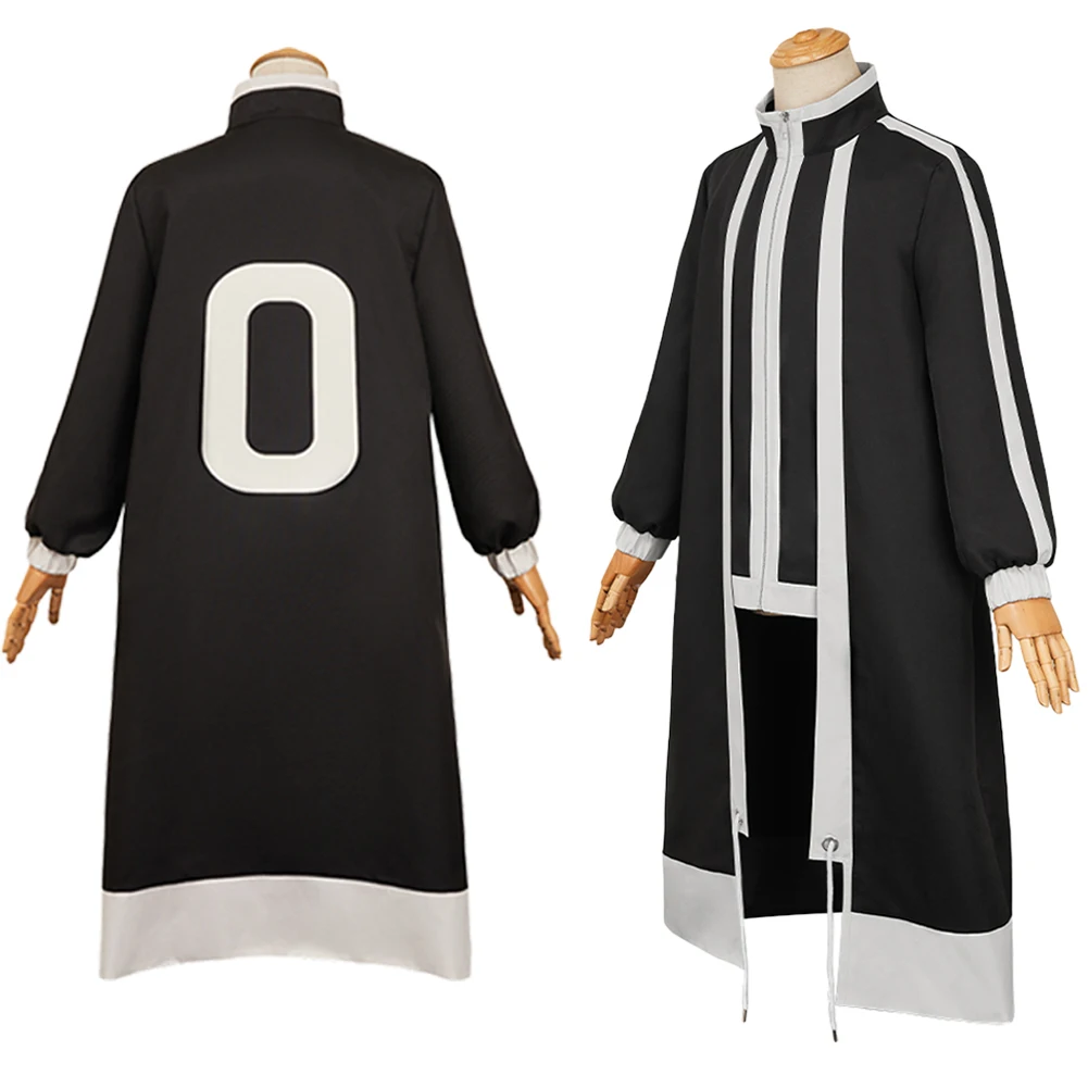 2025 Anime Tougen Anki Ichinose Shiki Cosplay Black Coat Costume Men Women Roleplay Uniform Outfits Hallowmas Carnival Party