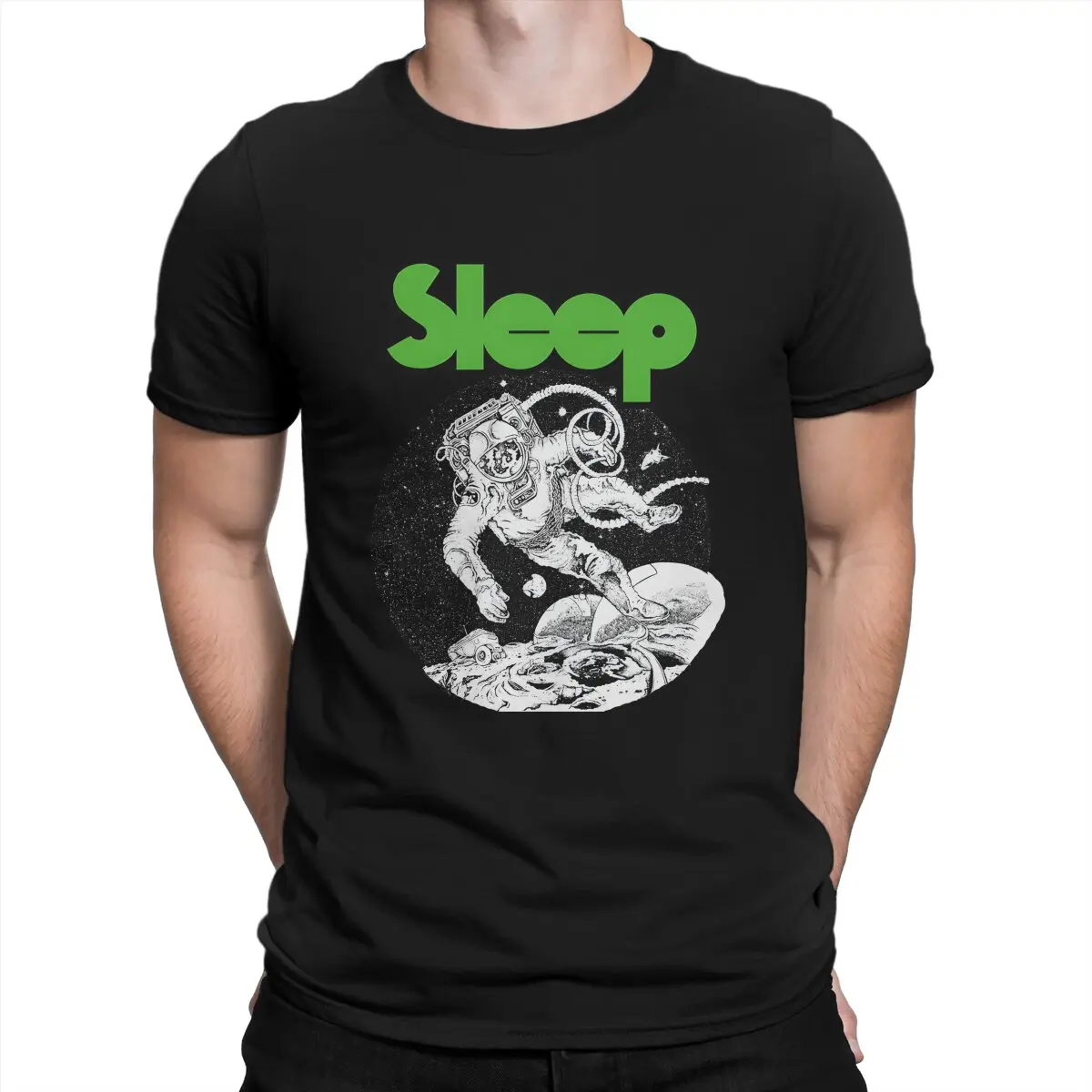 Sleep Stoner Creative TShirt for Men The Clarity Round Collar Pure Cotton T Shirt Personalize Gift Clothes Tops