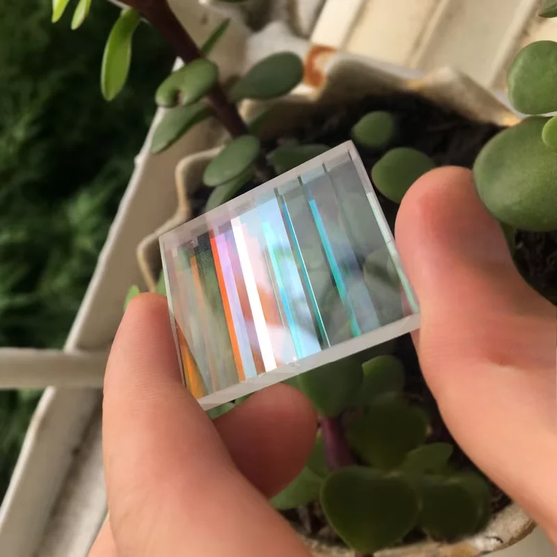 30pcs Defective Dichroic Prism Decorative Optical Glass Lenses Party Home Decoration Art DIY Multiple Sizes Optometry and Lens