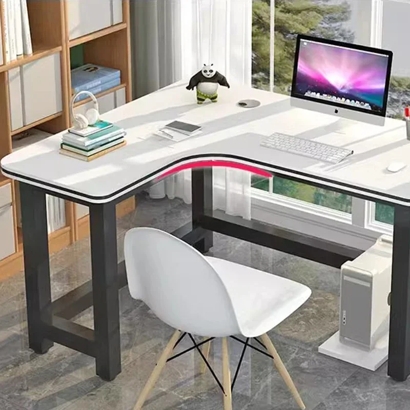 Executive Corner Office Desk L Shaped Storage Standing European Computer Desks Supplies Floor Mesa De Computador Furnitures