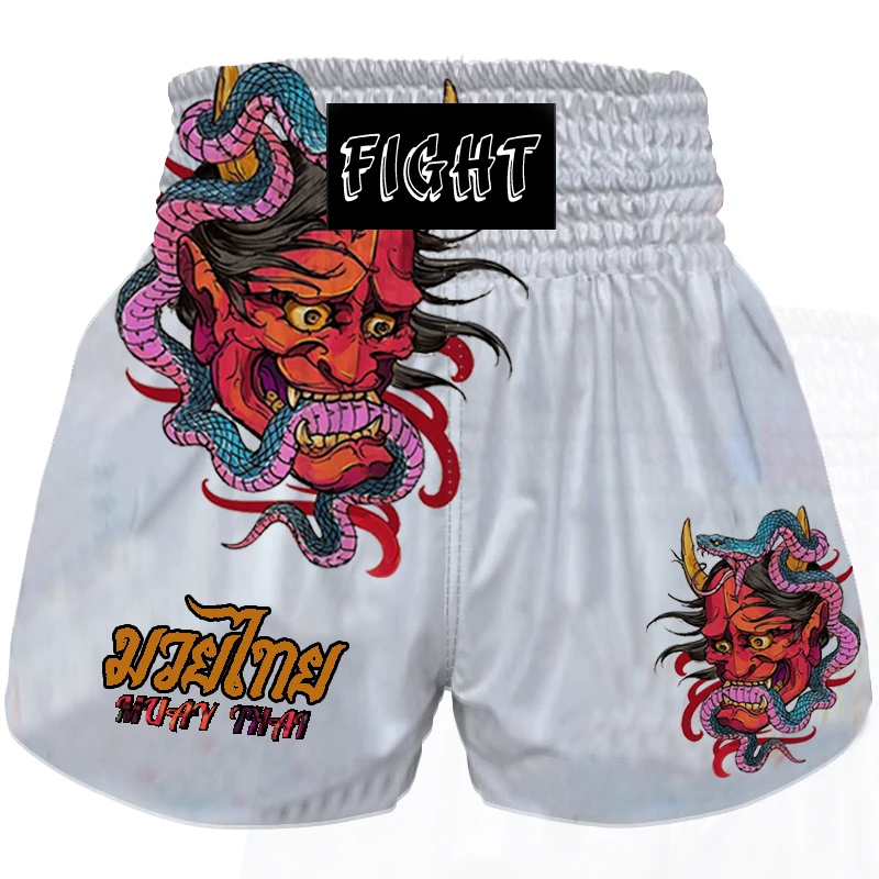 Men and women boxing Muay Thai Sports Shorts Adult sports suit set, Fitness Training T-shirt, swimsuit, MMA Brazilian Jiu-jitsu