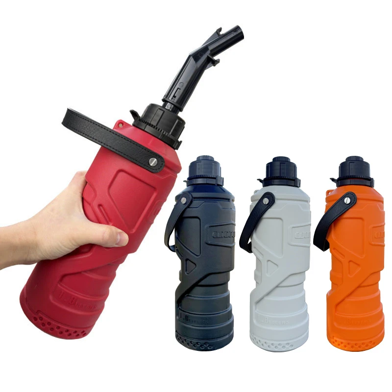 

1.8l Motorcycle Spare Oil Bucket Cylindrical Shape Suitable For Water Cup Rack Installation Oil Pot Tank Water Bottle