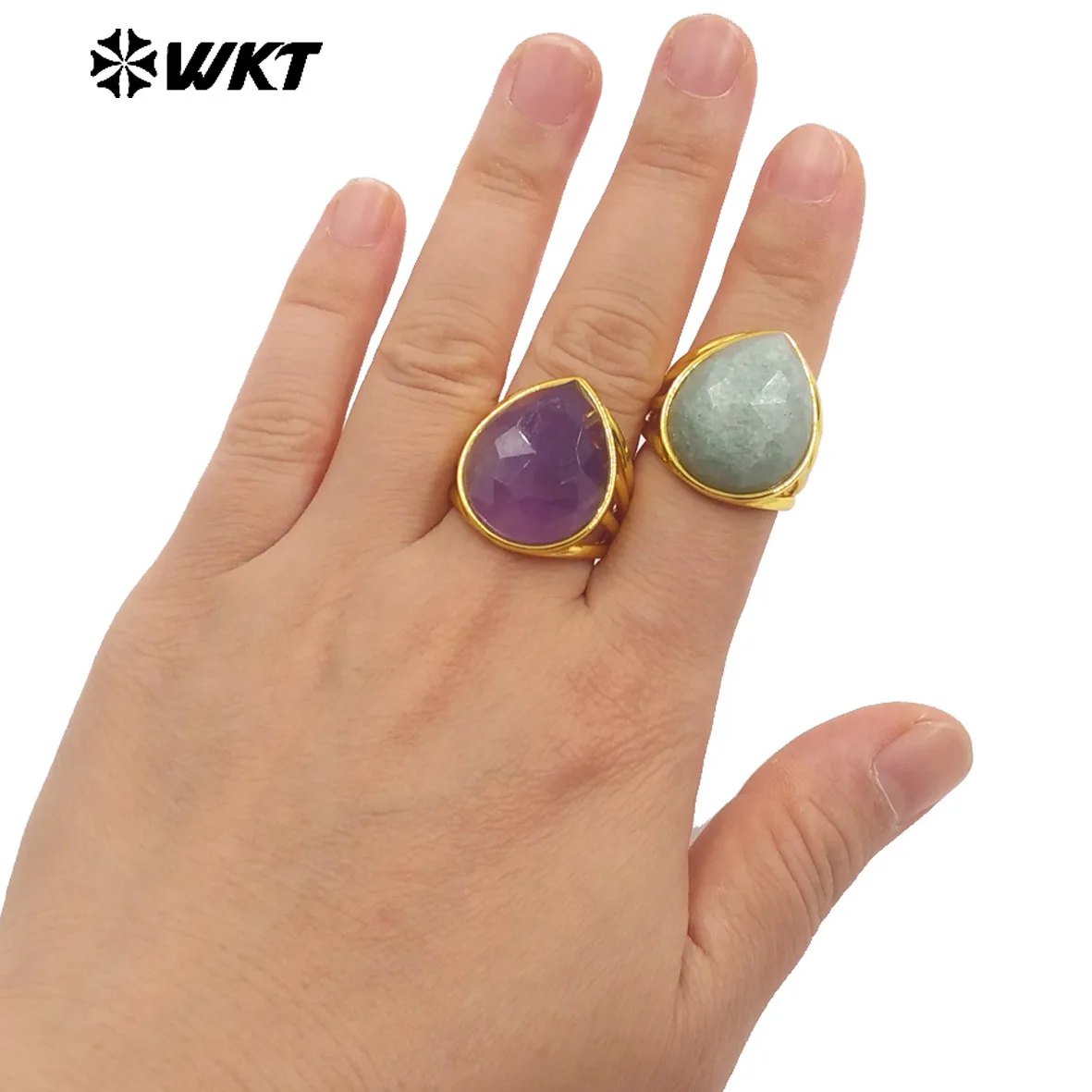 

WT-R425 WKT 2025 Fashion And Hot SALE Gemstone Wedding Gift Party Rings New Style Accessory Jewelry Noble Ring A Nice Ring