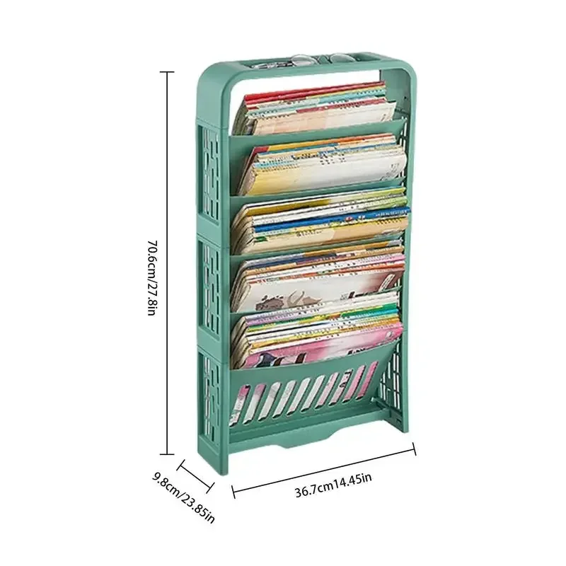 Metal Shelves Storage Rotating Bookcase Books Librero Power Bank Floating Wall Shelf Man Watch Room Desks Home Furniture Book