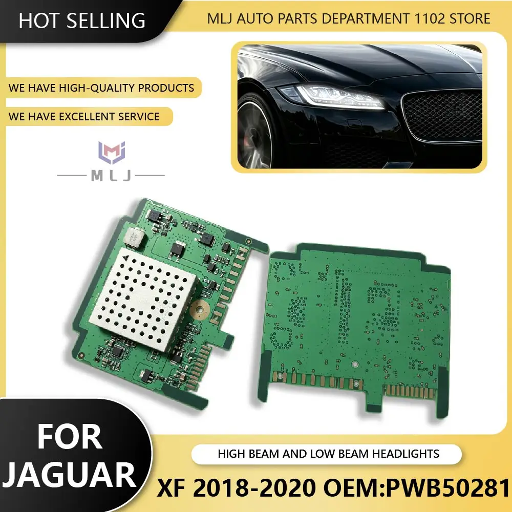 Headlight Control Chip Control Module Driver Board PWB50281 For Jaguar XF 2018 2019 2020 Control High And Low Beam Light