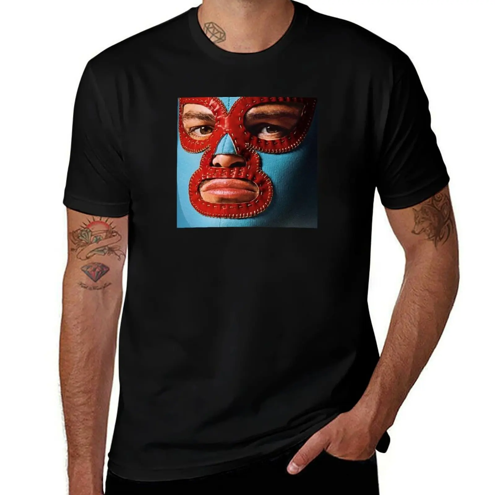 Nacho Libre Luchador Mask Mexican Wrestling Lucha Libre T-Shirt Quick Dry Travel T-Shirt