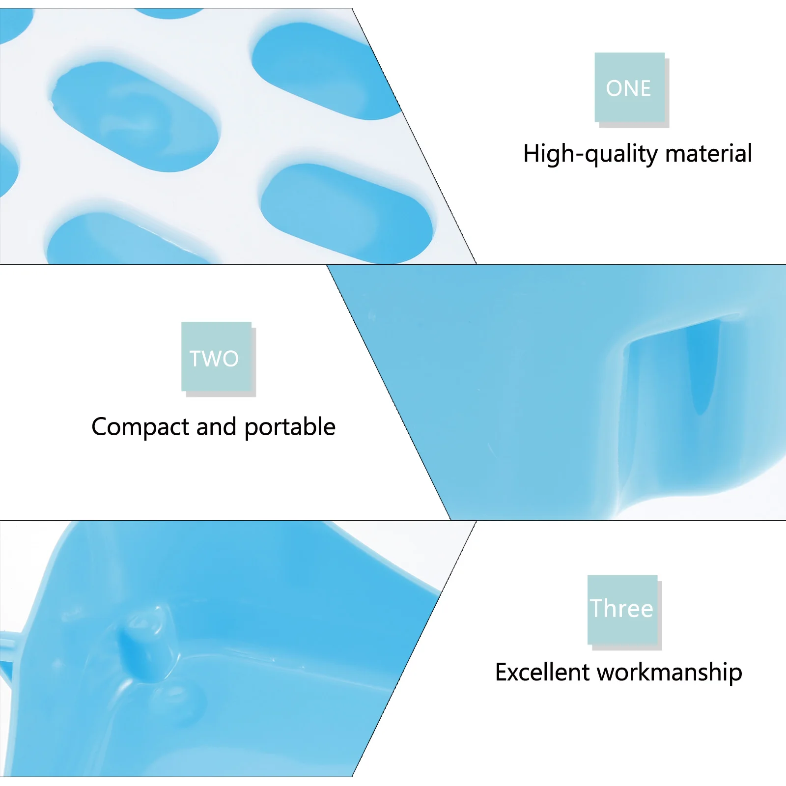 

Rabbit Litter Box Durable ABS Material Small Pet Toilet Practical Easy Potty Training Portable Home Garden Use