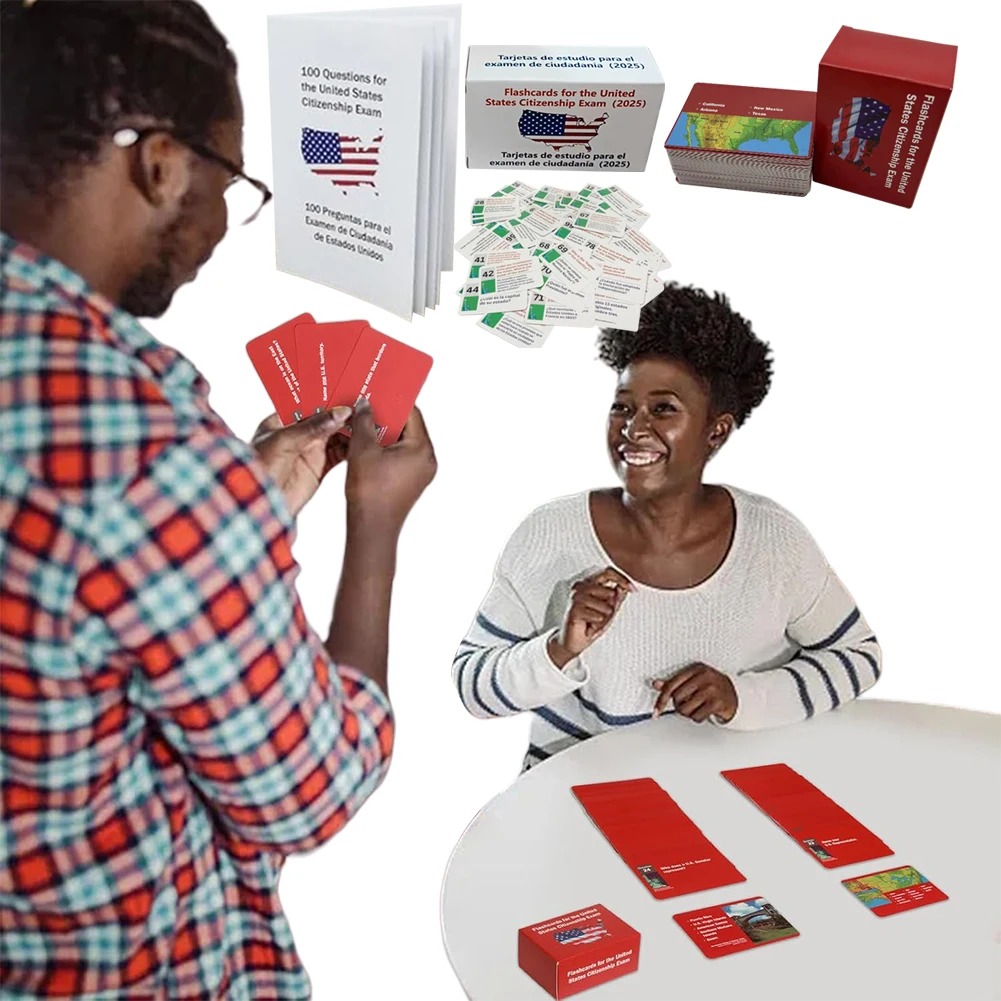 100 سؤال وأجوبة USCIS البطاقات التعليمية اختبار التطبيعات دراسة المدنيات الأمريكية بطاقات فلاش اختبار المواطن الأمريكي #2