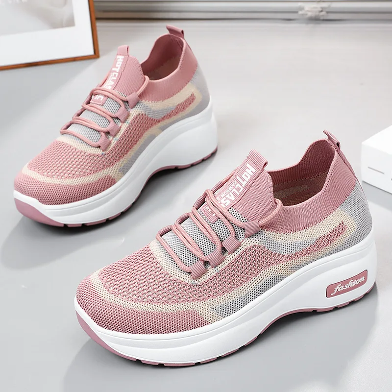 Tenis Women Sock Shoes Light Sneakers for Women Breathable Casual Shoes Light Sports Shoes Platform  for Men Walking