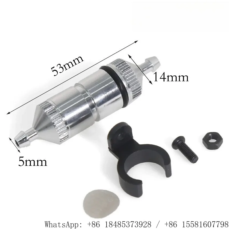 FOR  1/8 Upgraded aluminum alloy oil nitrogen fuel filter