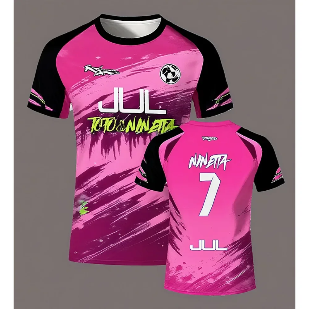 Camiseta de futebol de la serie de 90 minit de julue,new camiseta transpirable masculina para deportes al aire libre 2025 #1