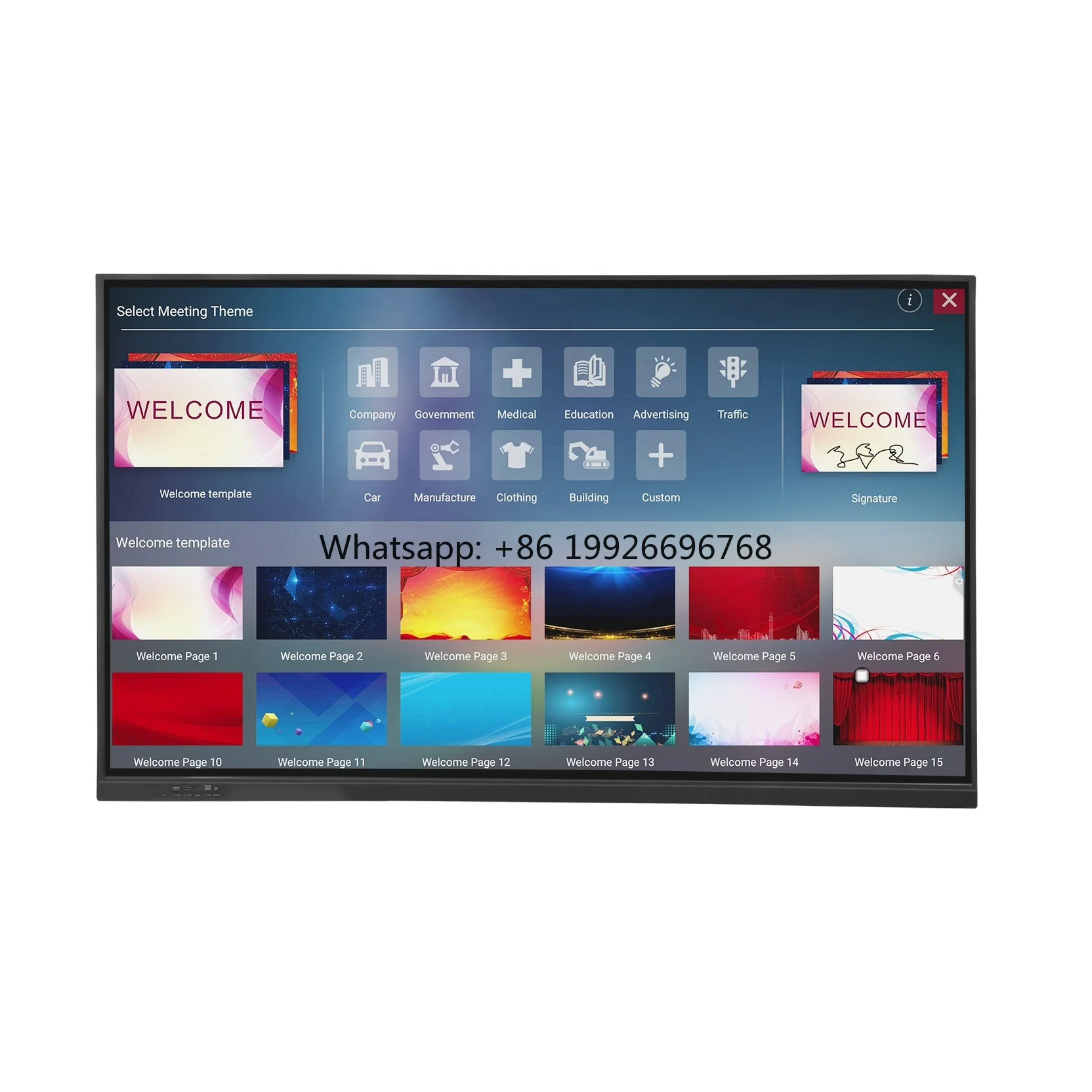 Оригинальный производитель 55/65/43-дюймовая