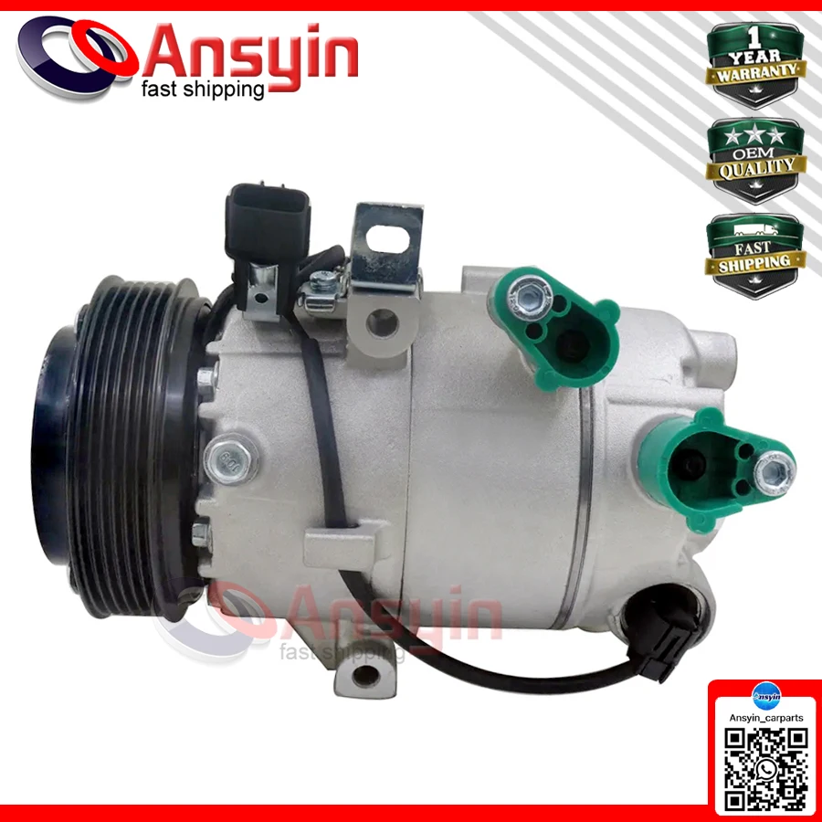 Air Conditioning A/C Compressor VS14E For Hyundai Elantra 2017 2018 2019 2020 2021 97701F2100 97701-F2100 97701 F2100 CO 29339C