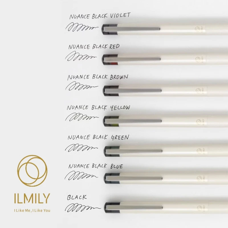 Neuankömmling Pilot Ilmily Nuance schwarz begrenzt einfachen Stil 0,5mm Gel Stift japanisches Briefpapier