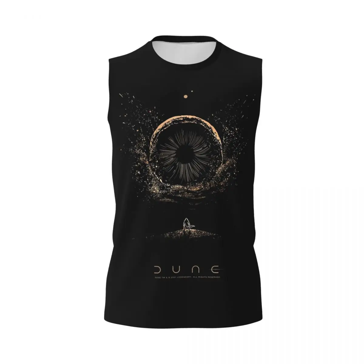 Shai-Hulud The Sandworm Men Printed Sleeveless T-shirt Casual Hip Hop Street Style Beach Holiday Tank Tops