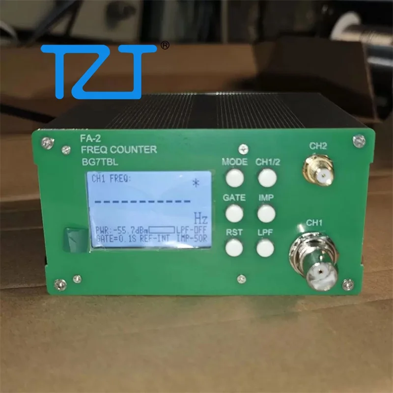 TZT FA-2-12.4GC 100MHz-12.4GHz/FA-2-26.5GC Frequency Counter Module Built-in OCXO for High Precision RF Signal Testing