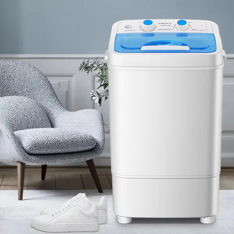 Semi-automatic overhead household washing machine 7.5kg single-cylinder washing machine, shoe washing machine