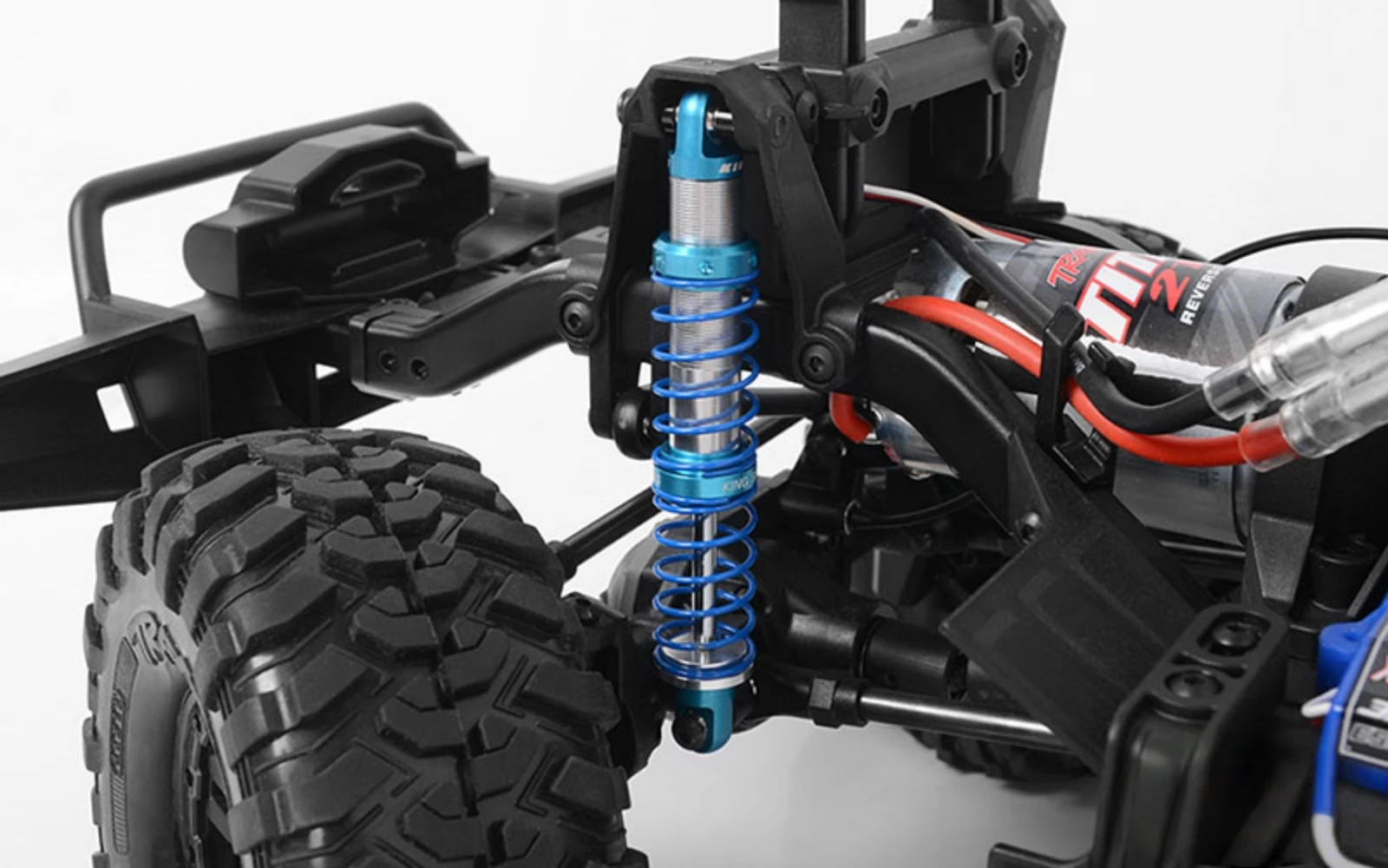 RC4WD King off-road schaal dubbele veerschokken (90 mm) voor 1:10 schaal Rock Crawler Car TRX-4/Gmade Sawback/SCX10 II/SCX10-3