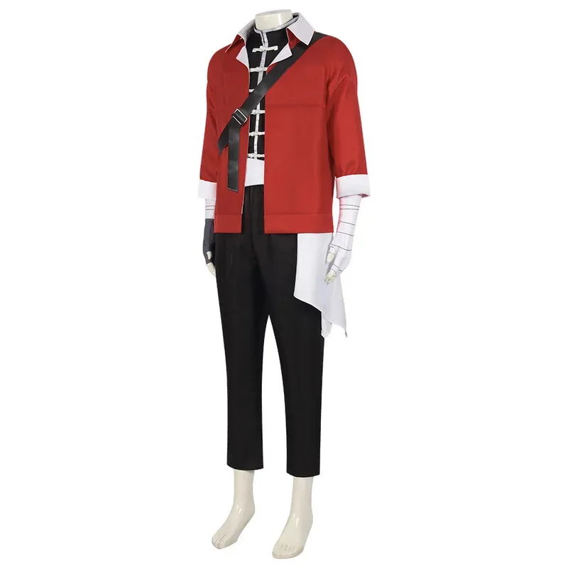 

Аниме Frieren Beyond Journey's End Stark, парик для косплея, пальто, брюки, костюмы для женщин, если 3