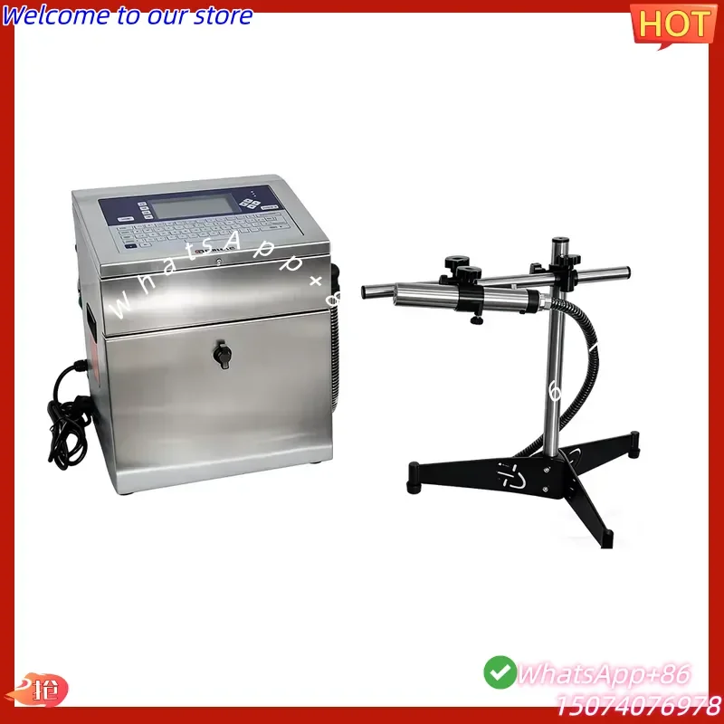 2026 CIJ Mini 168 High Speed Small Character Inkjet Coder Food Beverage Production Line Date Batch Coding