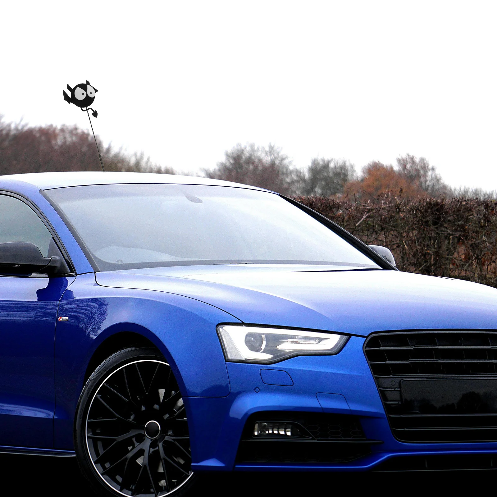 

Car Antenna Decoration Cute Cartoon Big Eyes Bat Funny Halloween Exterior for Auto Truck Suv Weatherproof