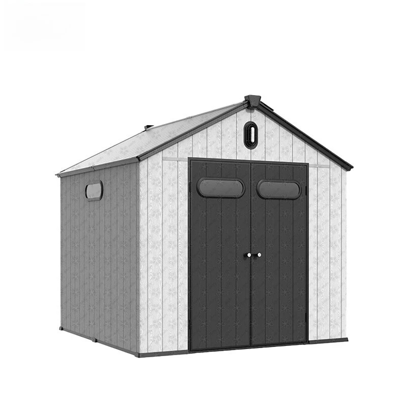Combination house, outdoor simple storage room, waterproof and sunscreen storage utility room