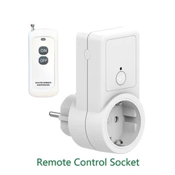 Mini 433MHZ RF Wireless Remote Control Power Outlet Light Switch AL09G Socket Remote Control Socket EU 433Mhz For Smart Home