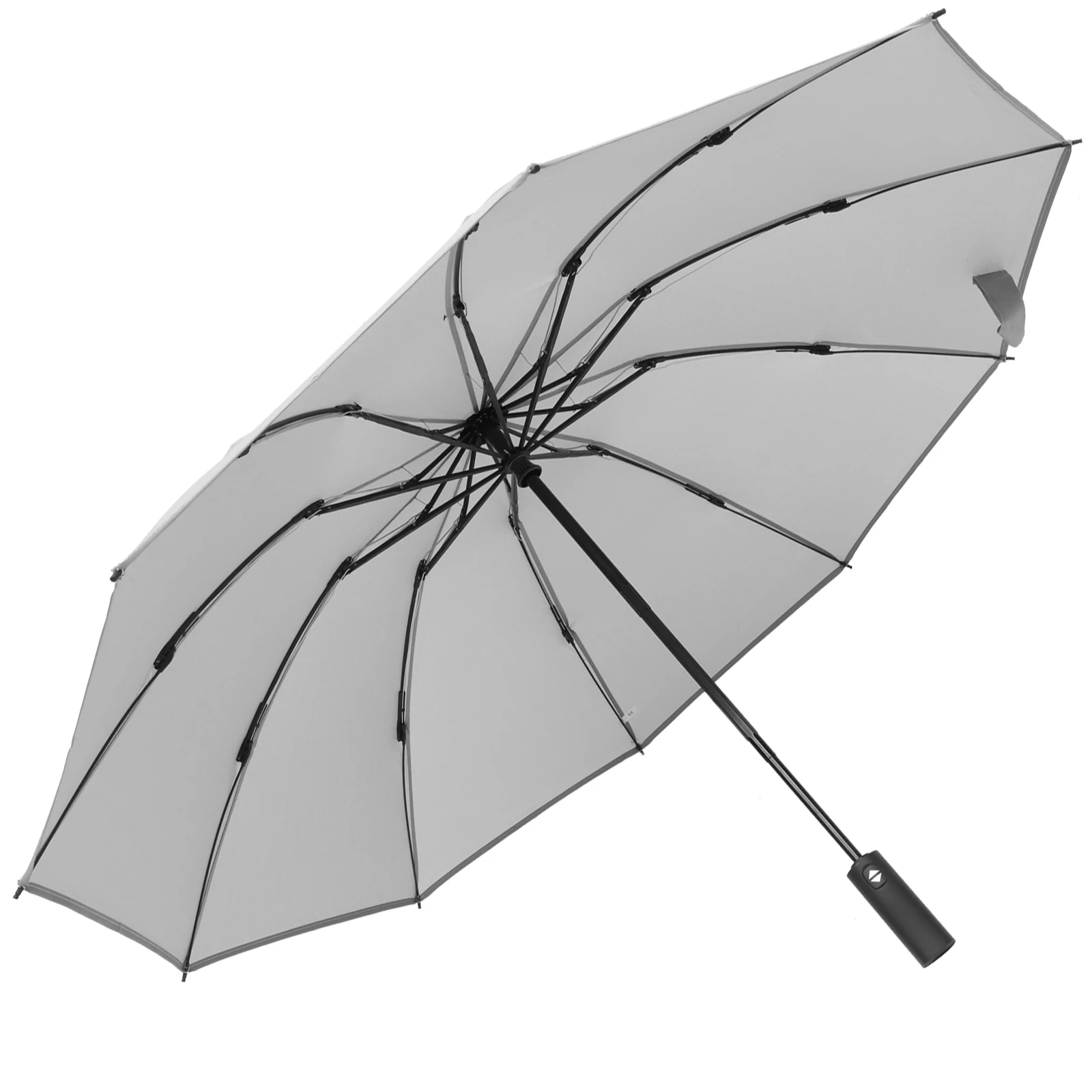 

Folding Pocket Automatic Lightweight Rainproof Uv Protection Umbrella With Reflective Design Portable Travel Sun Rain Parasol