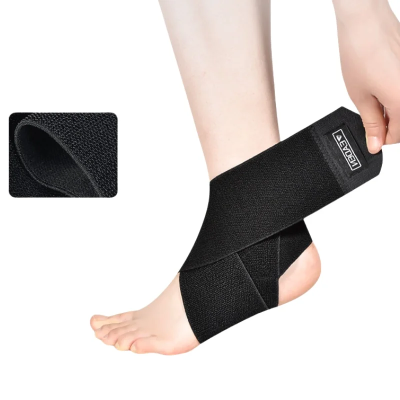 

1 шт. бандаж для поддержки лодыжки для женщин и мужчин, компрессионный рукав для лодыжки с регулируемым ремешком, дышащая повязка на лодыжку для стабилизатора лодыжки