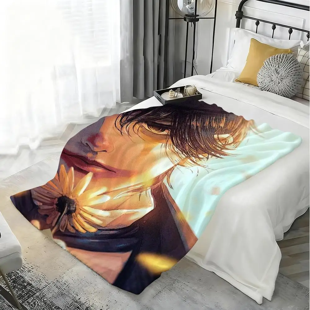 Lord Of Mysteries Treasure Novel Throw Thick Flannel Blanket Lightweight Warm Cozy Skin-Friendly Throw for Sofa Bed Winter Use