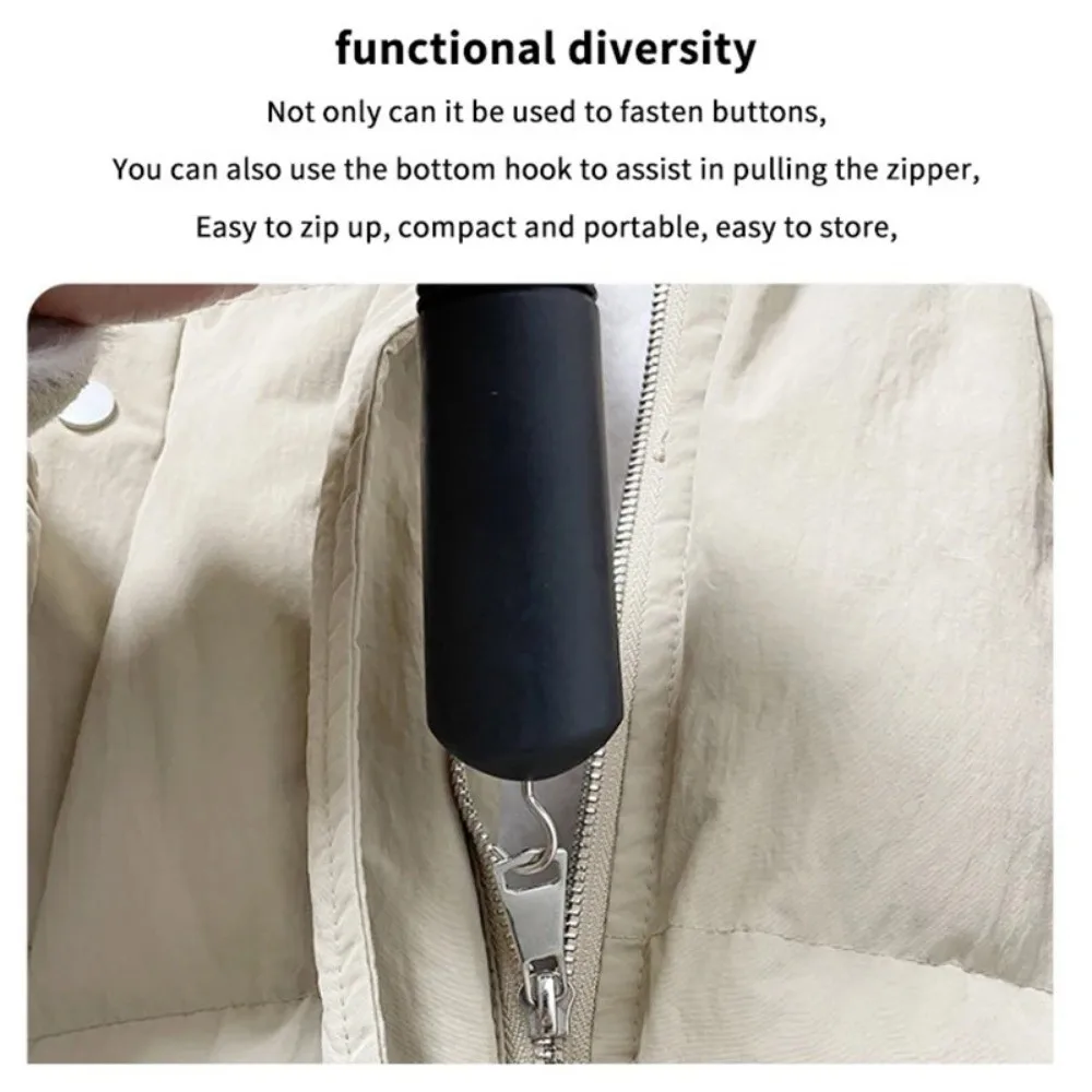 New ABS Button Helper Tool Portable Durable Dressing Aid Button Fastener Tool For Elderly
