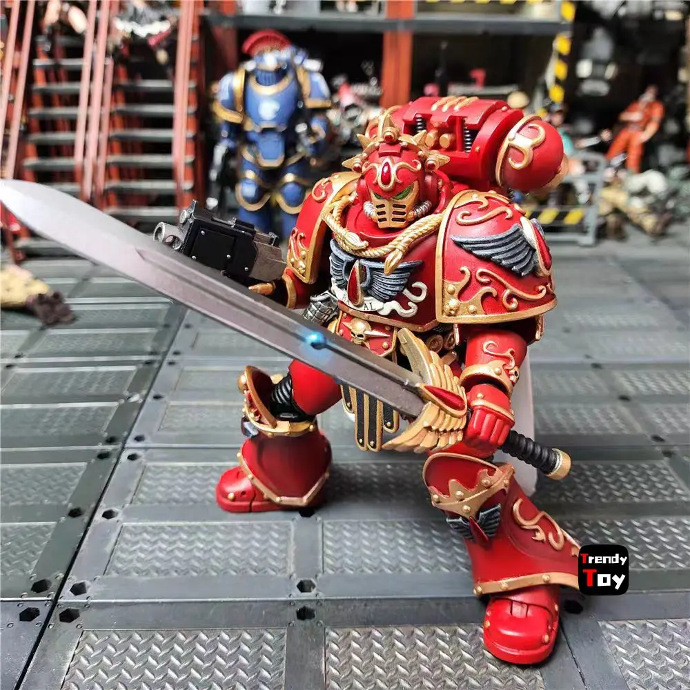 【JOYTOY】ウォーハンマー40K ブラッドエンジェルズ軍団 プレトール パラゴンブレード付き 1/18 アクションフィギュア おもちゃ コレクション