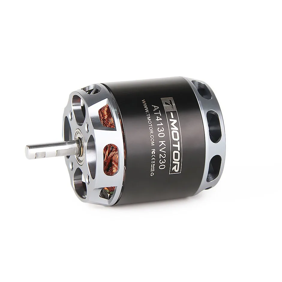 T-MOTOR AT4130 Electric Motor Outrunner Exterior Rotor Brushless Motor 230KV 300KV 450KV for RC Fixed Plane