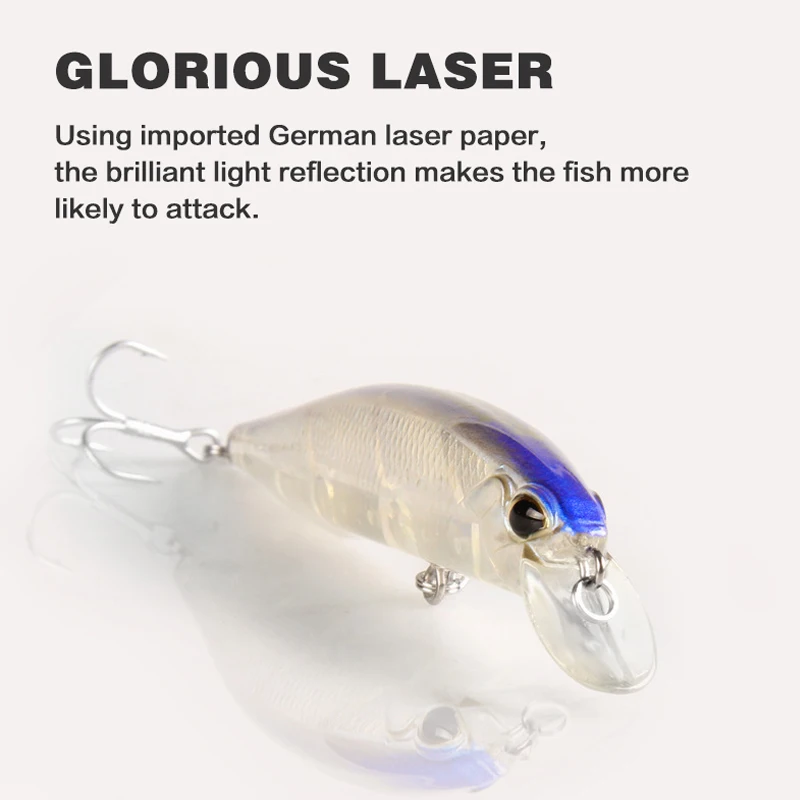 BEARKING 10cm/15g hot model fishing lures Hard Bait Minnow Long Cast Professional fishing bait Rattling Noise Weedless 50% Off view 5