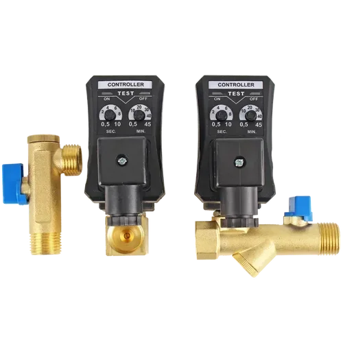 Válvula de drenaje electrónica, filtro de compresor de aire, tanque de almacenamiento de aire seco, Enfriador de drenaje, válvula magnética electromecánica seca de 24V/220v, 1/2