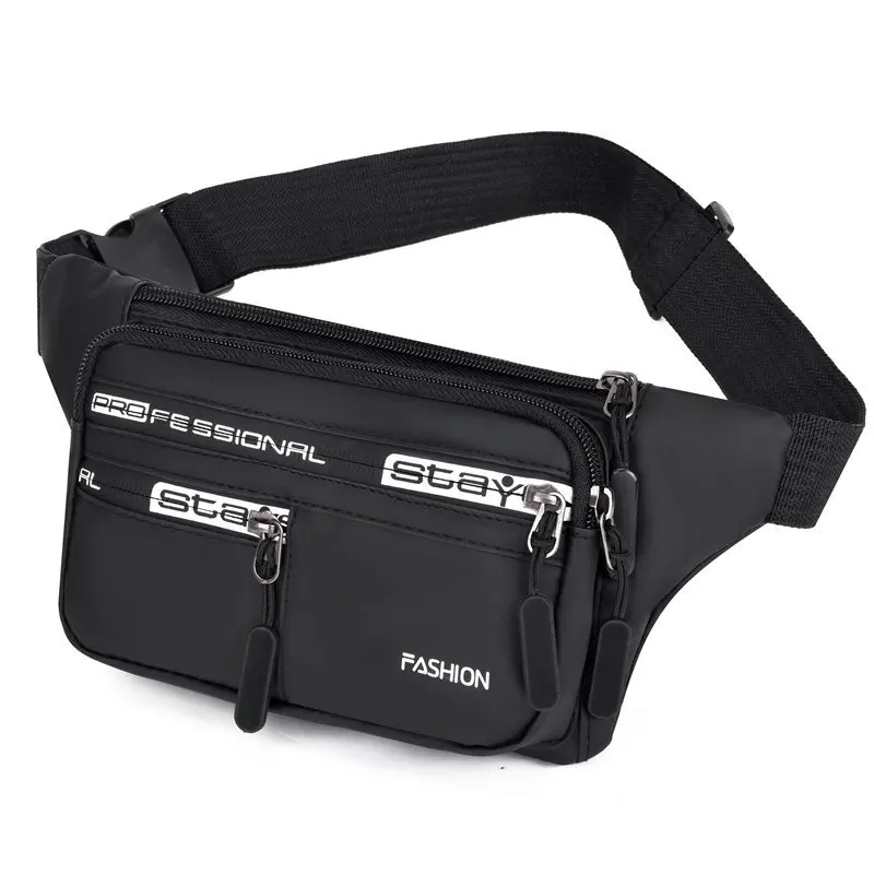 

Men's Fanny Pack Multi-pocket Strip Multi-Functional Waist Bag Outdoor Travel Fashion Shoulder Bag Crossbody Sports Fashion Bags