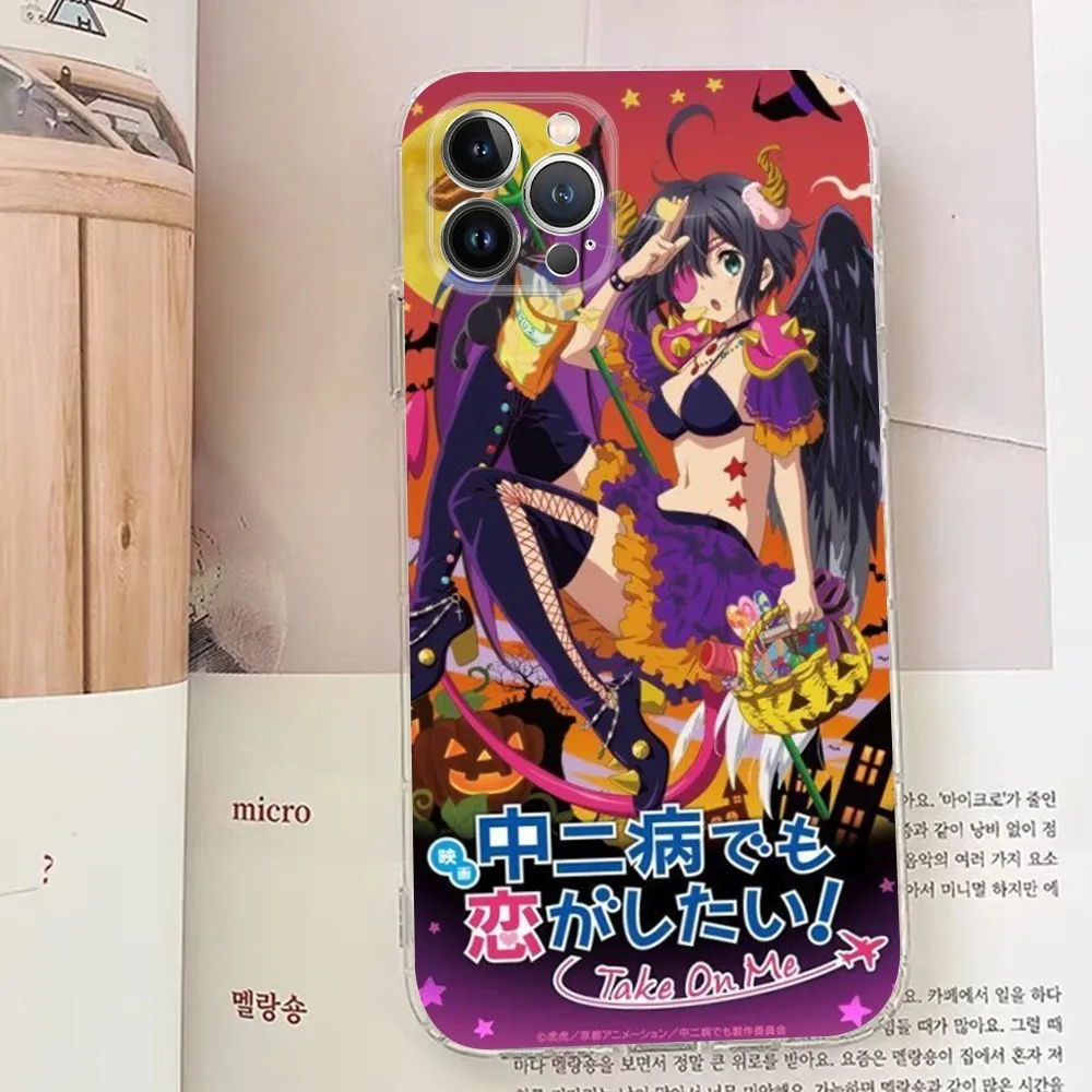 Love Chunibyo Other Delusions Phone Case For iPhone 15 14 13 12 Mini 11 Pro XS Max X XR SE 6 7 8 Plus Soft Silicone Cover