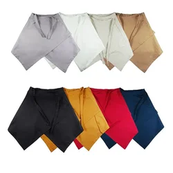 Fashion Hip Hop Irregular Men Women Fake Shirt Hem Spring Autumn Plaid False Shirt Skirt Half-body Denim Skirts Womens Jupe Saia
