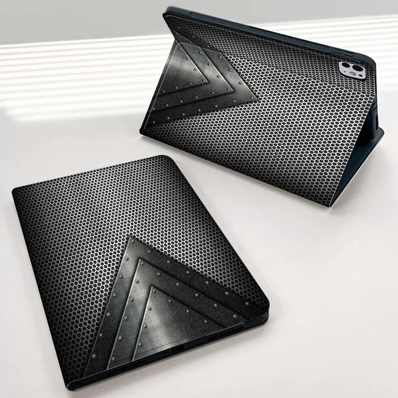 

Metallic style pattern For iPad Pro Air Mini 1 2 3 4 5 6 7 7th 8th 9th 10th 11th 10.2 9.7 10.5 10.9 11 12.9 Tablet Case