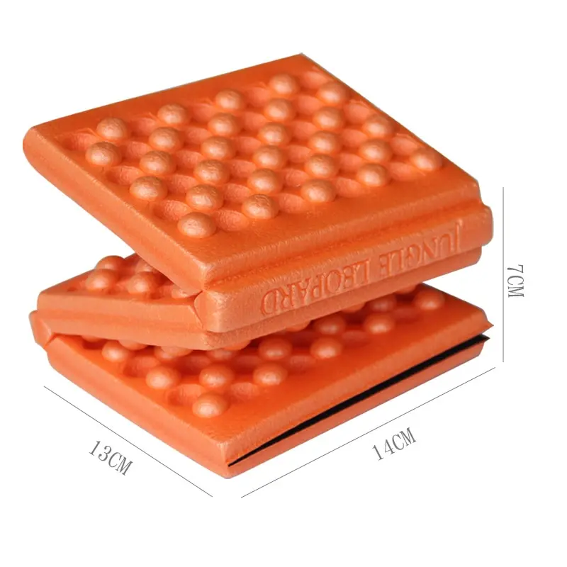 Outdoor Portable Lightweight Honeycomb XPE Foam Laminated Cushion Single Person Moisture-Proof Cushion Mini Dirt Resistant image 3
