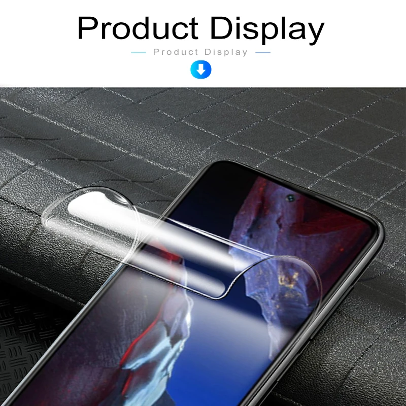 ฟิล์มนิ่ม6in1ไฮโดรเจลสำหรับ Xiaomi poco F5 PRO เลนส์กล้อง5G อุปกรณ์ป้องกันหน้าจอ POCOF5 poxo F 5 Pro ฟิล์มป้องกัน6.67in F5pro