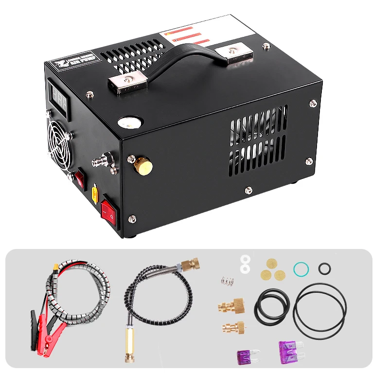 Imagem -03 - Compressor de Pcp com Transformador 300bar 30mpa 12v 110 v 220v 4500psi Compressor