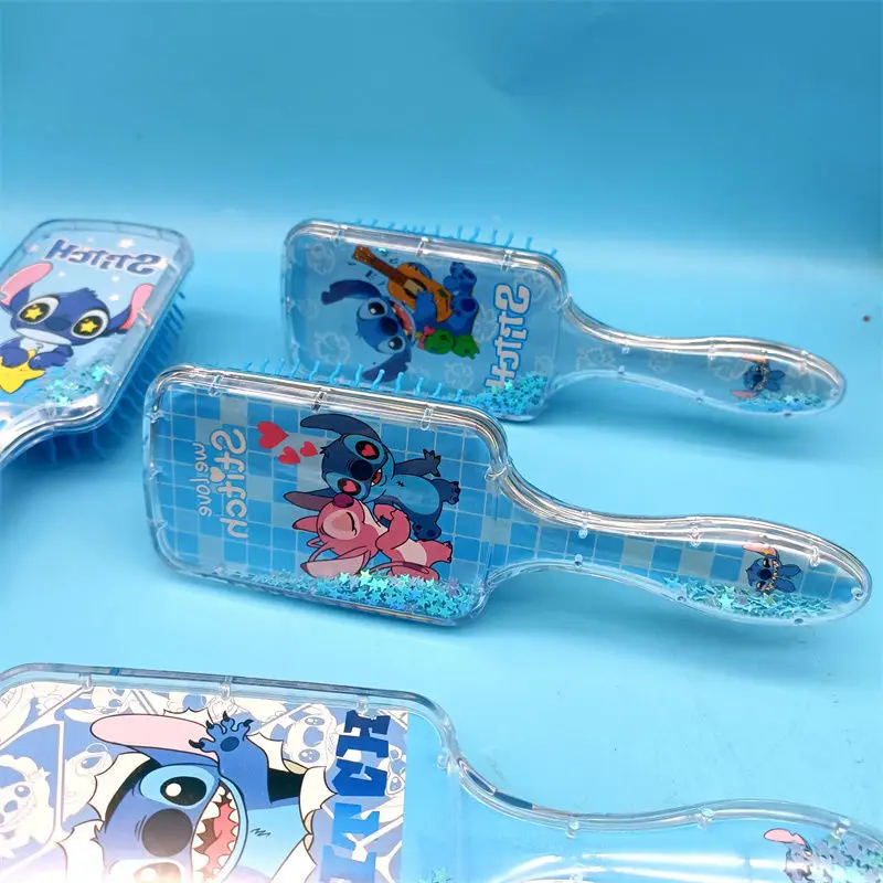 1/4 قطعة الكرتون إلسا الرسوم المتحركة مشط سلسلة الكرتون الطرفية وسادة هوائية تدليك مشط الأطفال فتاة طالب مشط هدايا عيد الميلاد #4