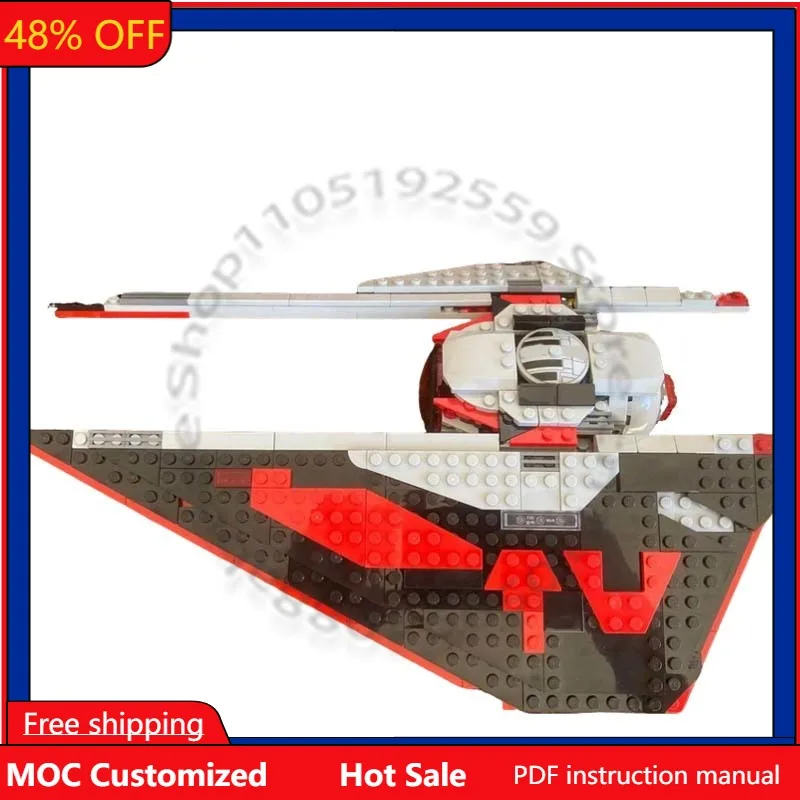 

361 PCS Star Fighting Tie Striker MOC Customize Modular Building Block Kids Model Creative Design Popular DIY Holiday Toy Gifts