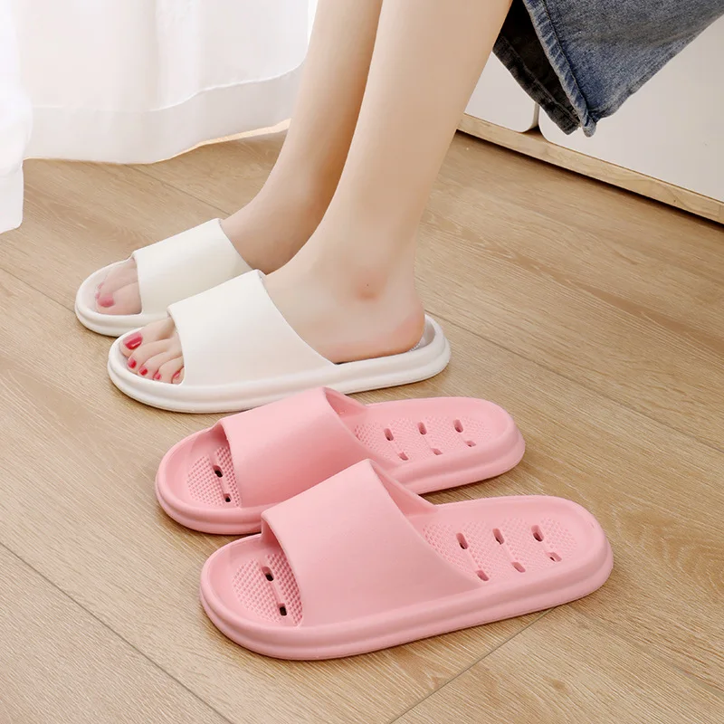 

Hollow quick-drying bathroom bath cool slippers women's summer new home non-slip cool slippers
