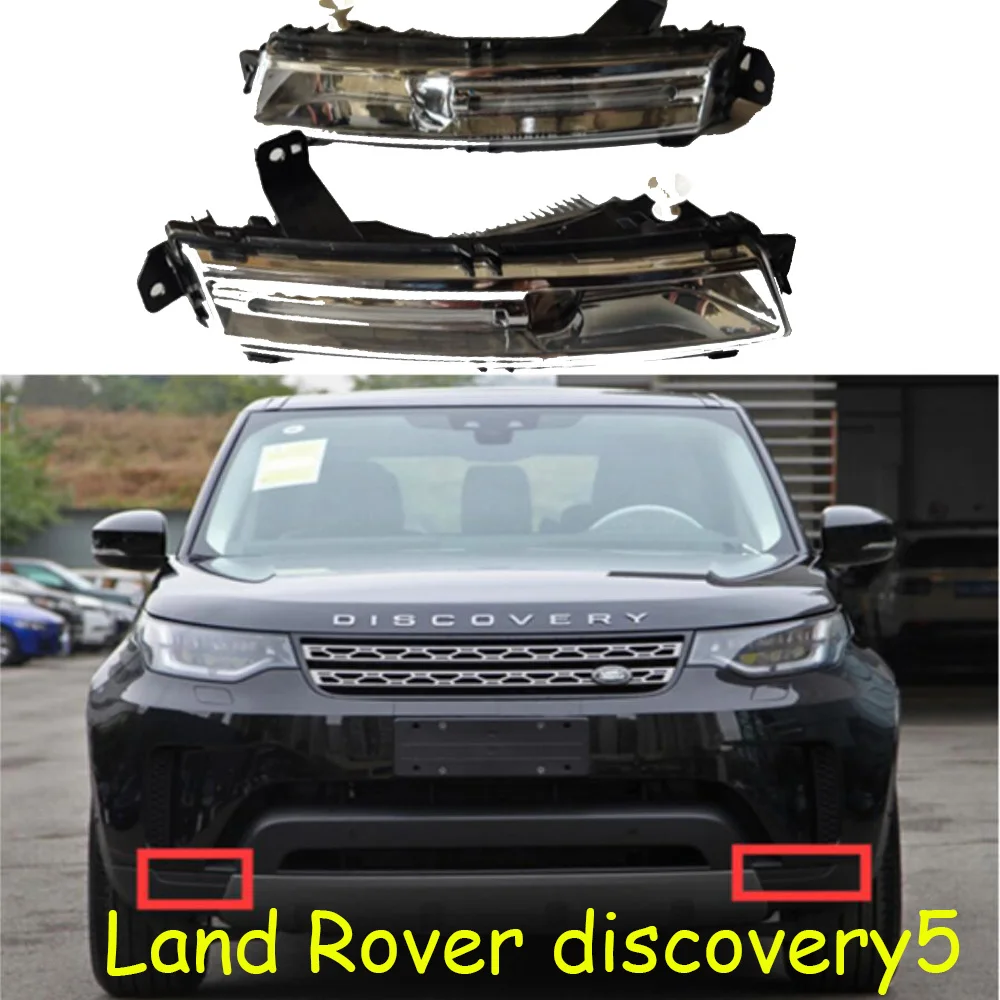 

1pcs car bumper headlight for Land Rover Discovery5 daytime light LED car accessories headlamp for Rover Discovery fog light