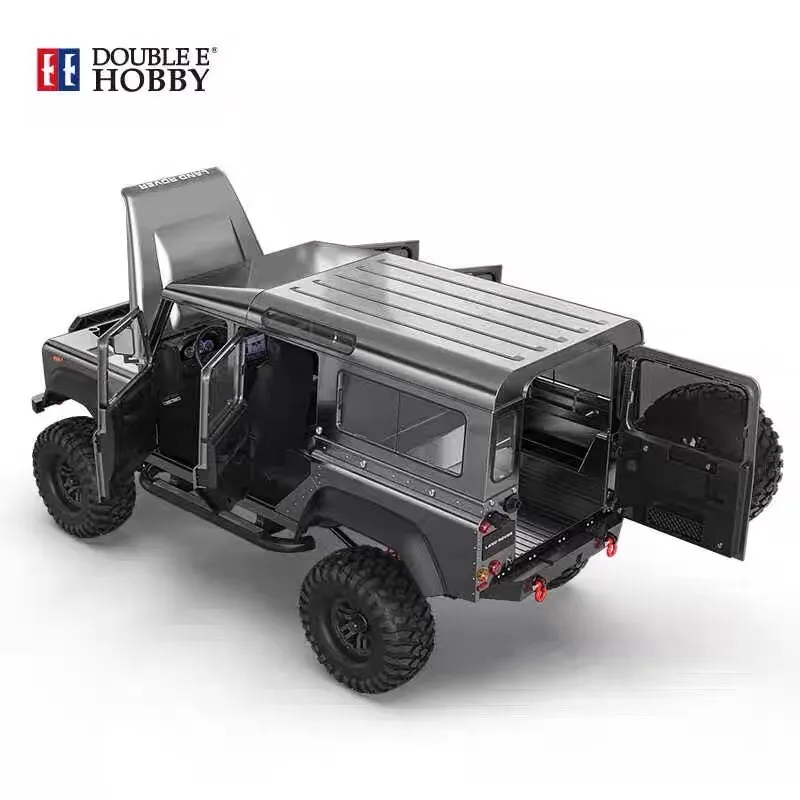 

Радиоуправляемая машина 1:8 E101 RC Double E, большой внедорожник с пятью дверями, 4WD D110, краулер-багги, мощный мотор, металлический шасси, игрушка на радиоуправлении