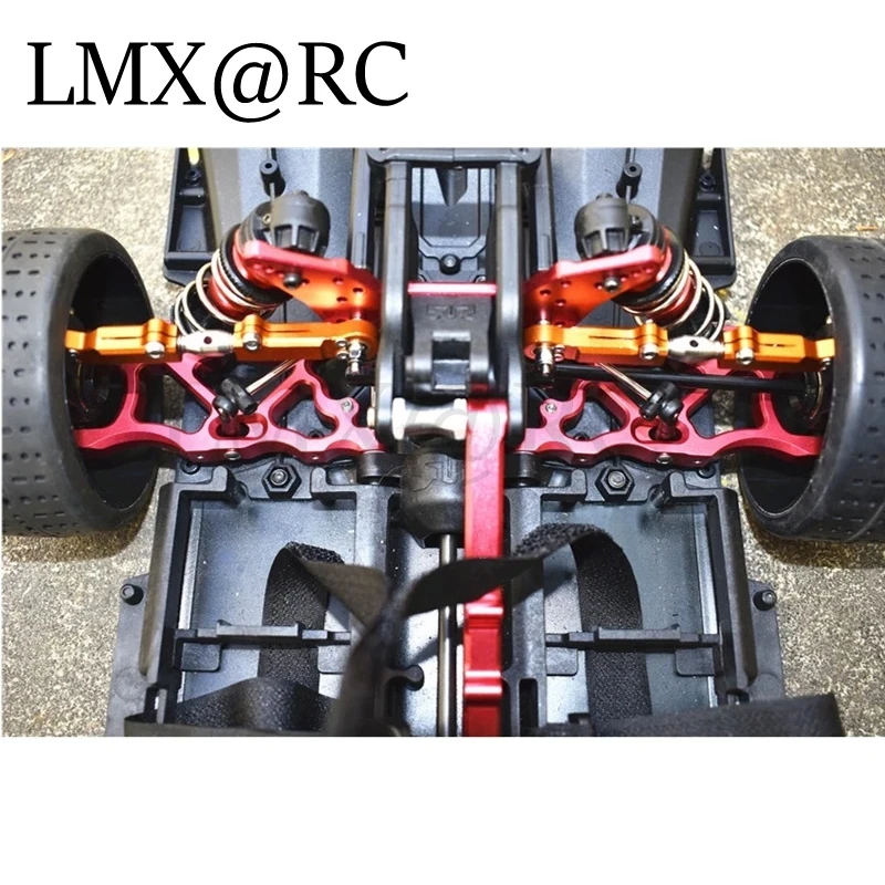 6-częściowy metalowy zestaw przednich i tylnych wahaczy do ARRMA 1/7 Infraction Limitless 6S 1/8 Typhon 6S RC Car Upgrade Parts