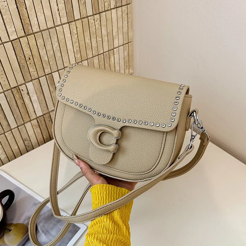 Vintage Classic Designer Paris Diaper Bag Best Superstar Show Leather Square Satchels Textured Original Trendy Letter Logo